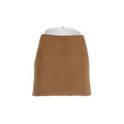 Skirt (Brown) from Pull & Bear Elastane, Polyester