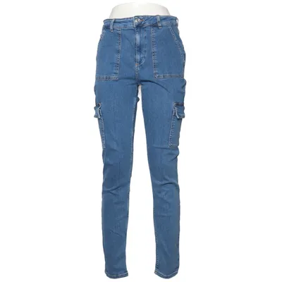 Cargo pants (Blue) from Denim Co Cotton, Elastane