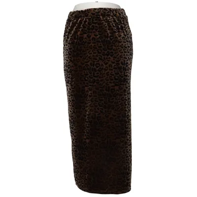 Jupe longue (Marron, Noir, Multicolore) de By Swan Élasthane, Polyester, Viscose