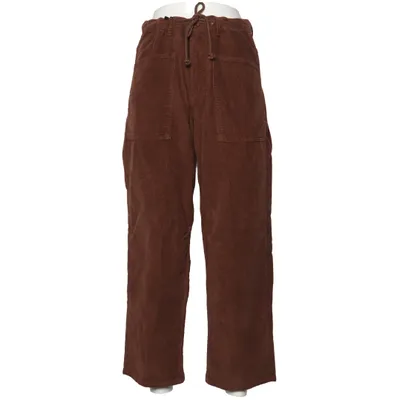 Corduroy broek (Bruin) van Reiko Katoen, Elastaan