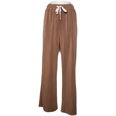 Palazzo broek (Bruin) van Mojo Elastaan, Modal, Polyester, Viscose