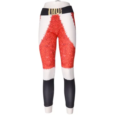 Leggings (Rød, Hvid, Sort) fra MOA Elastan, Polyester
