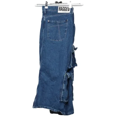 Pantalon cargo (Bleu) de Ragged Jeans Coton
