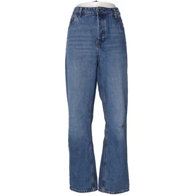 Jeans (Blå) från H&M Bomull, Viskos