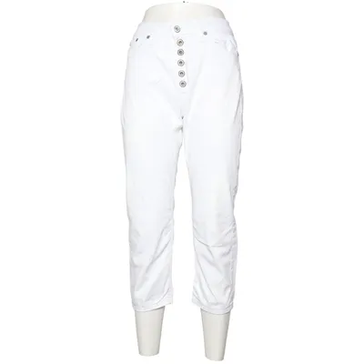 Jeans (Hvid) fra Please Vintage Glam Bomuld, Elastan