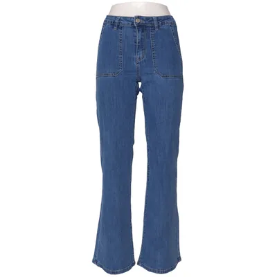 Jeans (Blue) from Nina Carter Cotton, Elastane, Polyester, Viscose