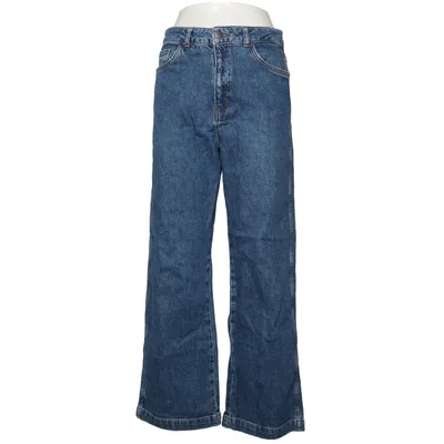 Jeans (High Rise Wide Leg Jeans) von Nu-In Elasthan, Bio-Baumwolle, Recycelte Baumwolle