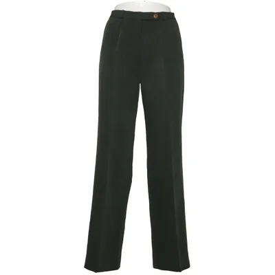 Chinos (Green) from Votre Nom Polyester