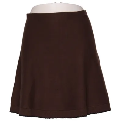 Skirt (Brown) from Object Viscose