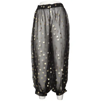 Palazzo pants (Black, Gold)