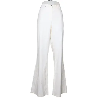 Chinos (White) from Carlo Colucci Cotton, Elastane