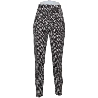 Broek (Zwart, Wit) van Christa Probst Elastaan, Viscose