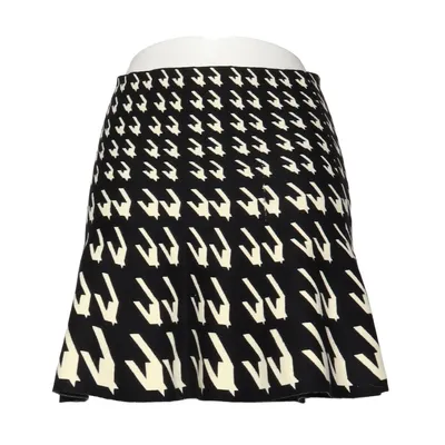 Rok (Zwart, Beige) van Luc.ce Katoen, Elastaan, Polyamide, Viscose