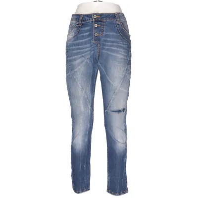 Jeans (Blå) från Please Bomull, Elastan