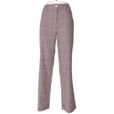 Byxor (Brun, Blå, Vit) från Monki Elastan, Polyester, Viskos