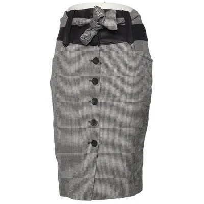 Rock (Schwarz, Weiß) von Cottonade Polyester, Viskose