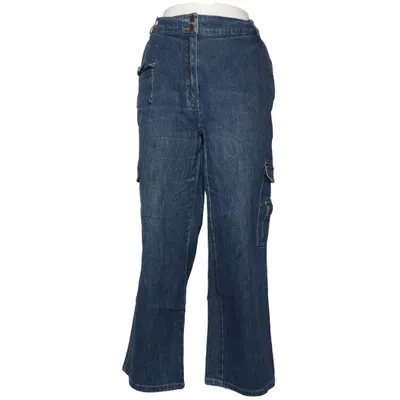 Cargo pants (Blue) from Cecilia Classics Cotton, Elastane