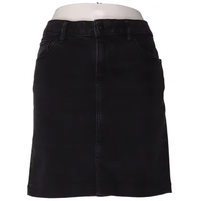 Jeanskjol (Svart) från ESPRIT Denim Bomull, Elastan, Polyester