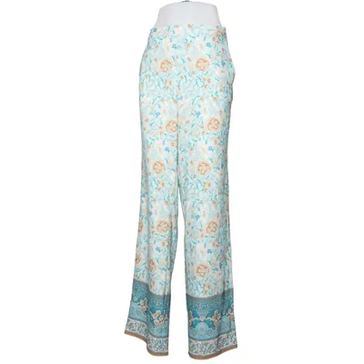 Palazzobyxor (Blå, Flerfärgad) från EsQualo Elastan, Polyester