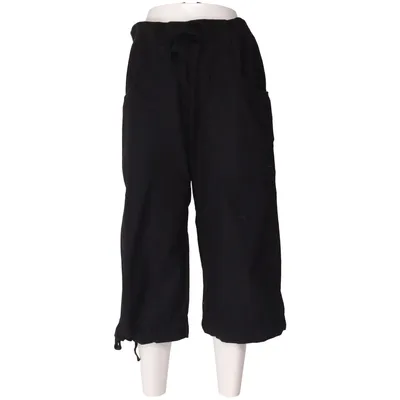 Trekvart bukser (Sort) fra H&M Sport Bomuld