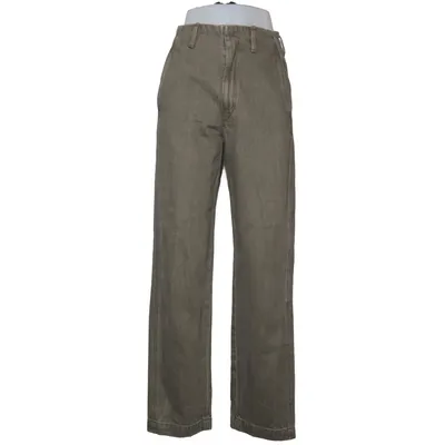 Chinos (Green) from Uniqlo U Cotton, Polyester