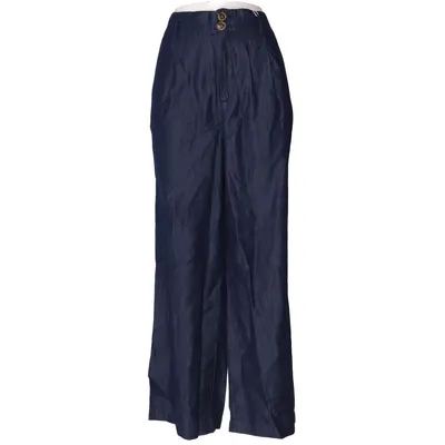 Palazzobukser (Blå) fra ONLY Blue Denim Bomuld, Lyocell