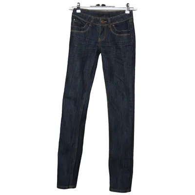 Jeans (Blå) fra Girl Vivi Bomuld, Elastan, Polyester