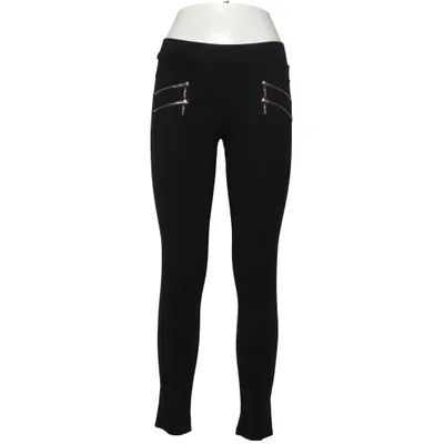 Pants (Black) from Miss Anna Cotton, Elastane, Polyester