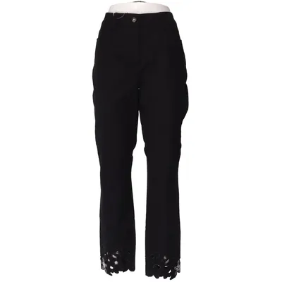 Pantalon (Noir) de Linea Tesini Coton, Élasthane