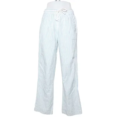 Pyjamahose (Grün, Weiß) von America Today Baumwolle