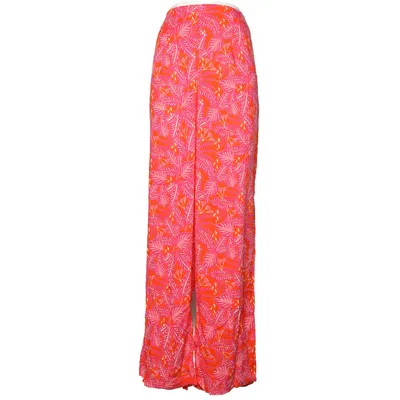 Pantalon patte d'éléphant (Rouge, Rose, Multicolore) de Kiabi Viscose
