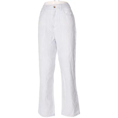 Jeans (Blå, Hvid) fra Zara Bomuld