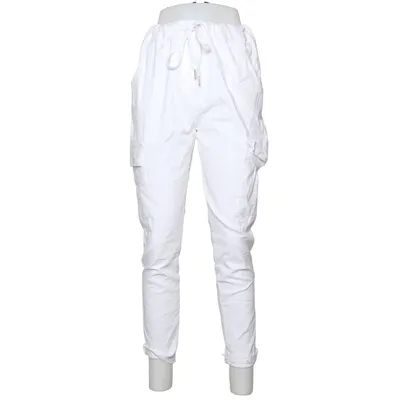 Cargo pants (White) from Willow Elastane, Polyamide, Viscose