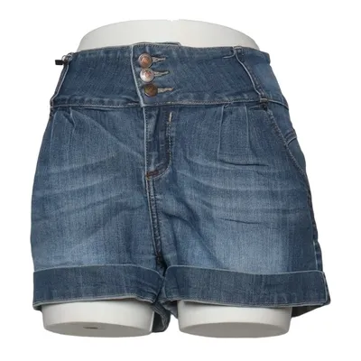 Short en jean (Bleu) de Two Days Later Coton, Élasthane, Polyester