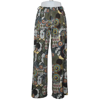 Pantalon (Vert, Multicolore) de Charlotte Polyester