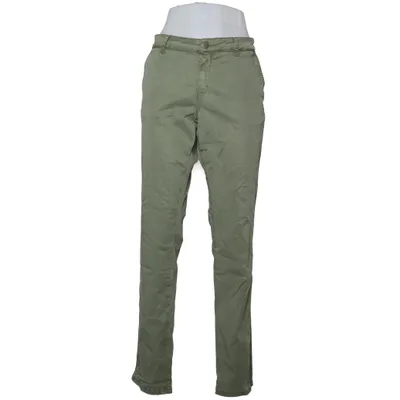 Chinos (Green) from More & More Cotton, Elastane, Lyocell