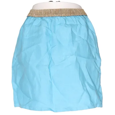 Skirt (Blue, Gold) from One Step Linen