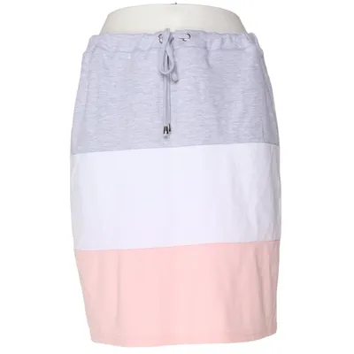 Jupe (Gris, Blanc, Rose) de Janina Coton, Polyester