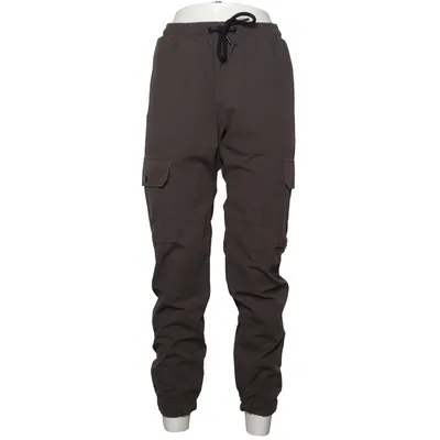 Cargo pants (Gray) from Closure Cotton, Polyester