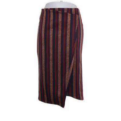 Omlottkjol (Röd, Svart, Brun) från Zara Trafaluc Elastan, Metallfiber, Polyamid, Polyester