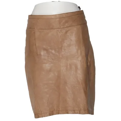 Jupe en cuir (Beige) de Marc Aurel