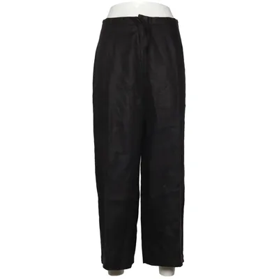Culottes (Zwart) van Mara Manzona Acetaat, Linnen