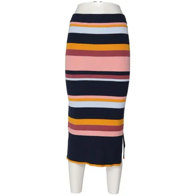 Långkjol (Blå, Flerfärgad) från Tom Tailor Denim Viskos