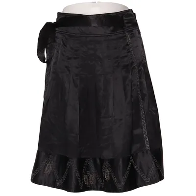 Wrap skirt (Black) from 3 Suisses Elastane, Polyester