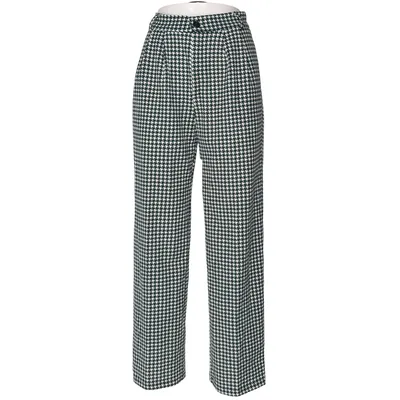 Palazzo broek (Groen, Wit, Meerkleurig) van Butter & Hazel Elastaan, Polyester