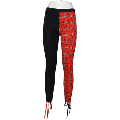 Leggings (Svart, Röd, Flerfärgad) från Banned Apparel Elastan, Viskos
