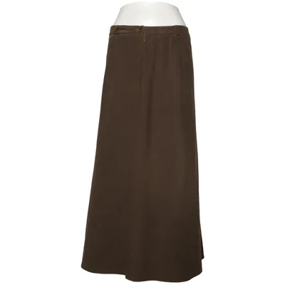 Skirt (Brown) from Frankenwälder Acetate, Polyester