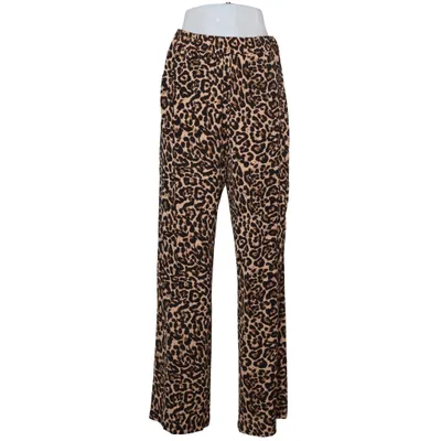 Palazzo pants (Beige, Black) from Baum Und Pferdgarten Elastane, Recycled polyester, Viscose