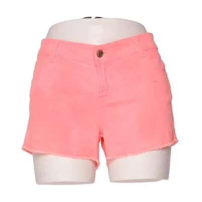 Short en jean (Rose) de Stradivarius Coton, Élasthane