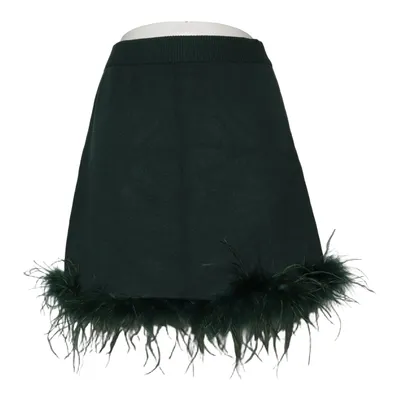 Skirt (Green) from Never Fully Dressed Polyamide, Polyester, Viscose
